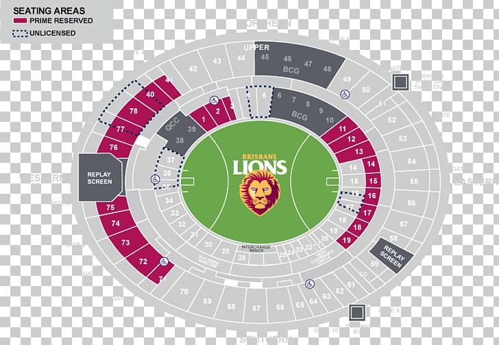 The Gabba Brisbane Lions Toyota Center Sports Venue Map PNG, Clipart, Aircraft Seat Map, Brisbane Lions, Gabba, Map, Seating Assignment Free PNG Download