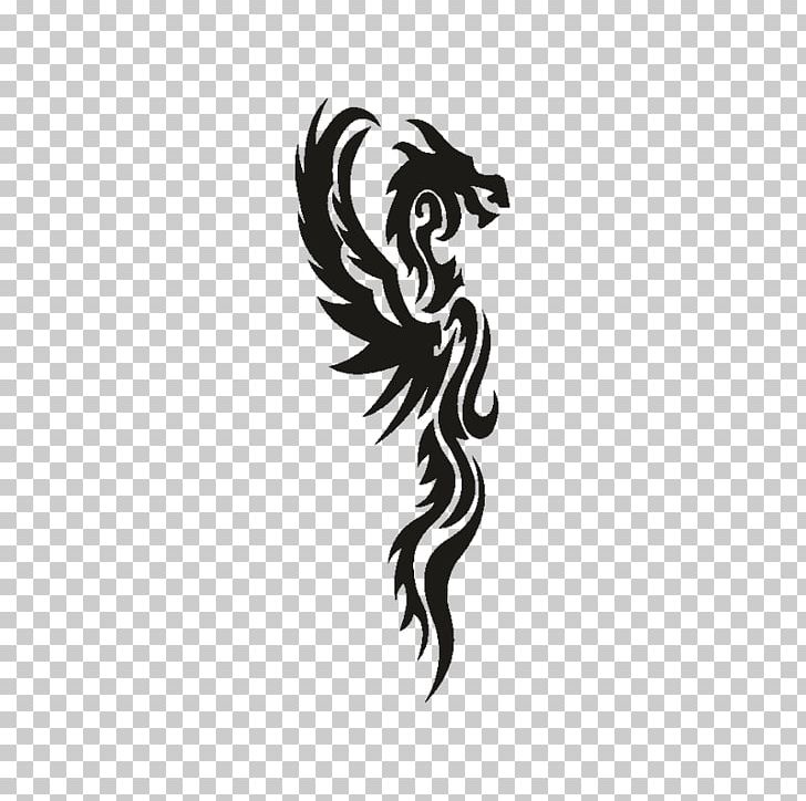 Rose Tattoo T-shirt Dragon Stencil PNG, Clipart, Black, Black And White, Chinese Dragon, Clothing, Decal Free PNG Download