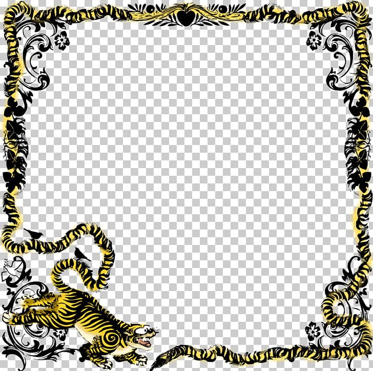 Tiger Puppy Frame Ornament PNG, Clipart, Animal, Area, Big Cats, Carnivoran, Cat Like Mammal Free PNG Download