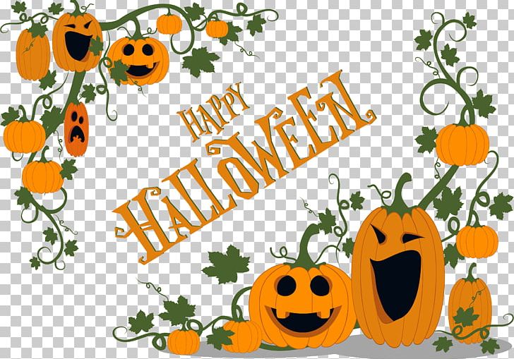 Halloween Pumpkin Poster PNG, Clipart, Botany, Cover, Encapsulated Postscript, Flower, Food Free PNG Download