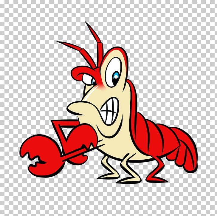 Lobster Palinurus Cartoon PNG, Clipart, Animal Figure, Area, Art, Artwork, Beak Free PNG Download