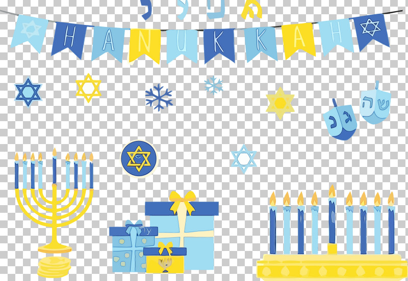 Hanukkah PNG, Clipart, Hanukkah, Happy Hanukkah, Paint, Watercolor, Wet Ink Free PNG Download