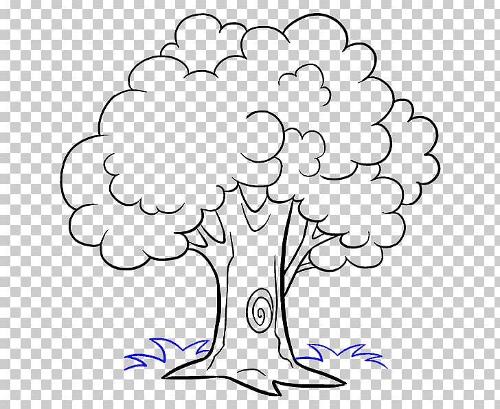 How To Draw Trees Drawing Cartoon Sketch PNG, Clipart, Area, Art, Artwork, Black And White, Branch Free PNG Download