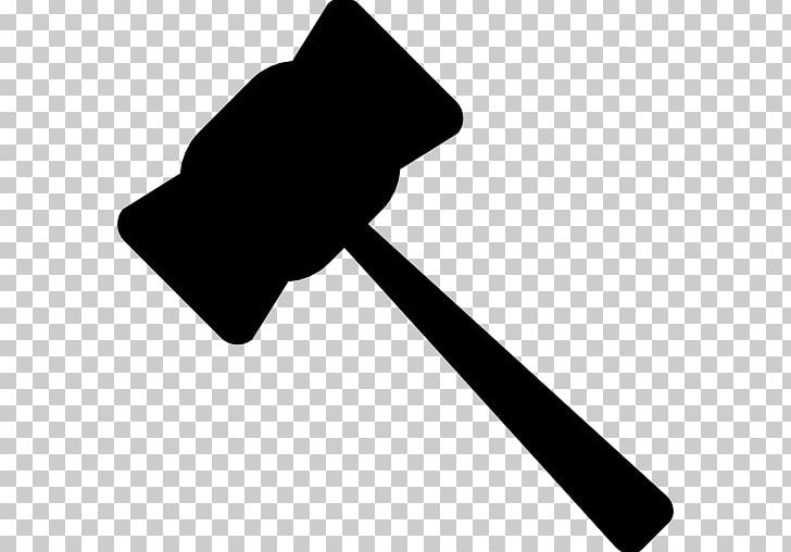 Gavel Computer Icons Encapsulated PostScript PNG, Clipart, Angle, Black, Black And White, Computer Icons, Download Free PNG Download