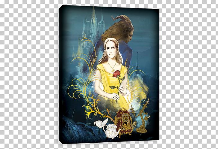 Belle Beast Painting Canvas Art PNG, Clipart, Art, Artwork, Beast, Beauty, Beauty And The Beast Free PNG Download