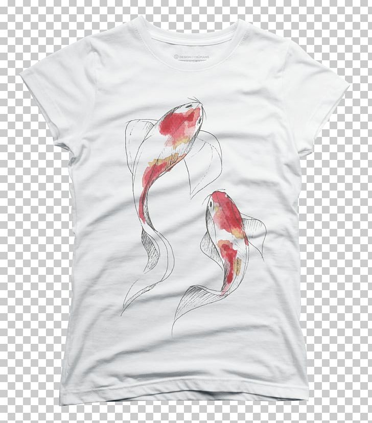 T-shirt Watercolor Painting Koi Art PNG, Clipart, Art, Art Museum, Clothing, Color, Design By Humans Free PNG Download