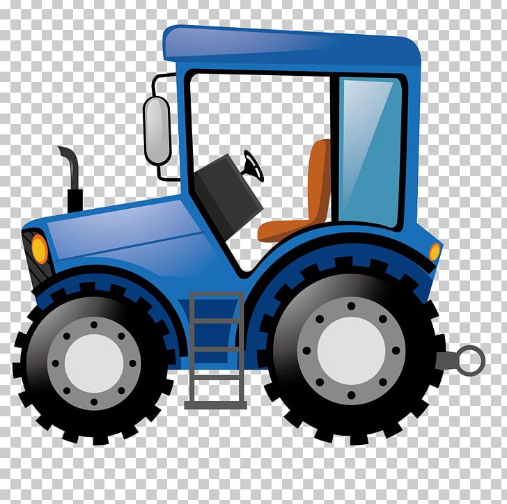 Tractor Stock Photography PNG, Clipart, Agricultural Machinery, Agriculture, Aut, Automotive Design, Blue Free PNG Download
