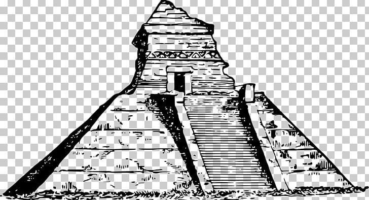 Pyramid Of The Sun Chichen Itza Egyptian Pyramids Mesoamerican Pyramids Maya Civilization PNG, Clipart, Area, Artwork, Aztec, Black And White, Building Free PNG Download