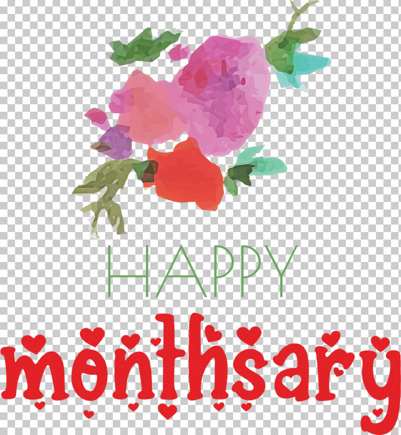 Happy Monthsary PNG, Clipart, Cut Flowers, Flora, Floral Design, Flower, Garden Free PNG Download