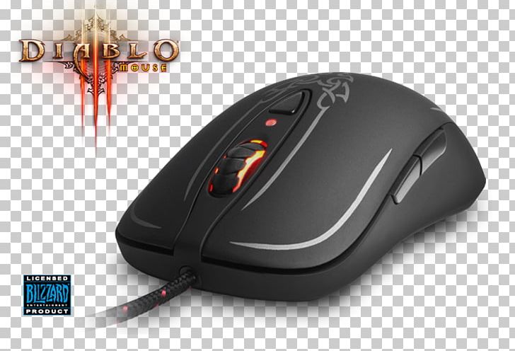 Computer Mouse Diablo III: Reaper Of Souls SteelSeries Diablo III Video Games PNG, Clipart, Computer, Computer Component, Computer Mouse, Computer Software, Diablo Free PNG Download