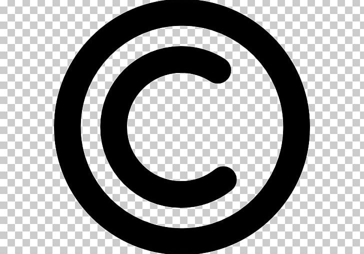 Copyright Symbol Computer Icons PNG, Clipart, All Rights Reserved, Area, Black And White, Circle, Computer Icons Free PNG Download