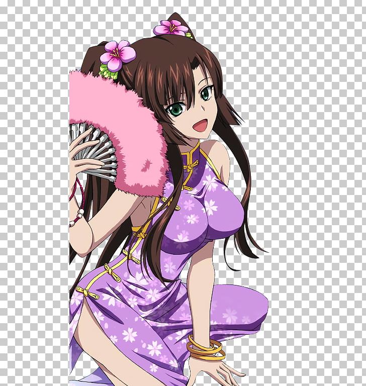 Strike The Blood Anime Dress Clothing Pin PNG, Clipart, Art, Black Hair, Blood, Brown Hair, Cartoon Free PNG Download