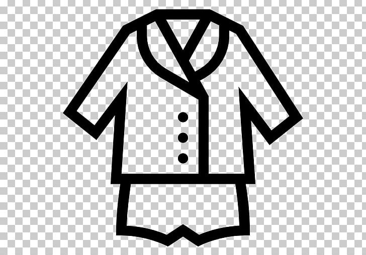 T-shirt Computer Icons Clothing Pajamas PNG, Clipart, Angle, Area, Artwork, Black, Black And White Free PNG Download