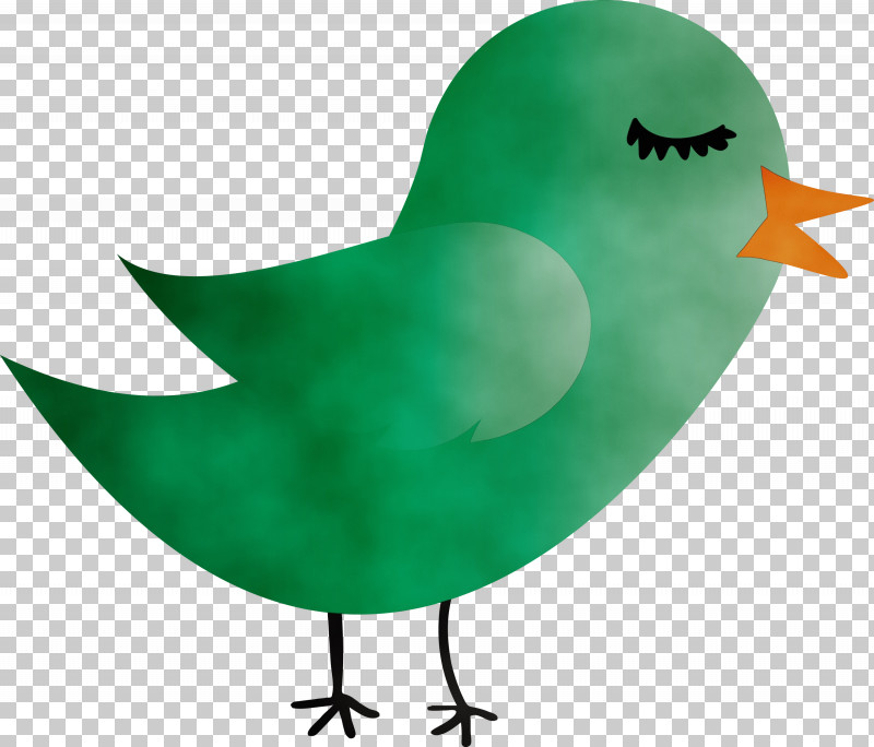 Green Bird Beak PNG, Clipart, Beak, Bird, Cartoon Bird, Cute Bird, Green Free PNG Download