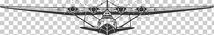 Martin M-130 Airplane Flying Boat PNG, Clipart, Airplane, Angle, Artwork, Black And White, Boat Free PNG Download