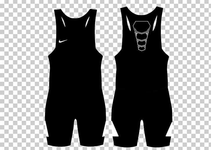 Wrestling Singlets T-shirt Gilets Nike PNG, Clipart, Adidas, Black, Black And White, Black White, Bodysuits Unitards Free PNG Download