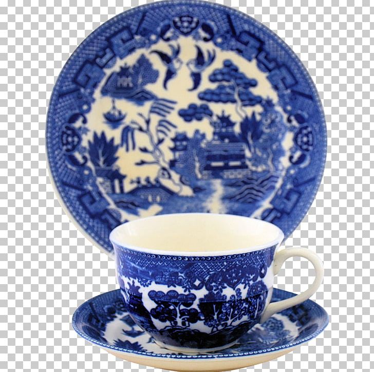 Coffee Cup Saucer Ceramic Porcelain Plate PNG, Clipart, Blue And White Porcelain, Blue And White Pottery, Ceramic, Chinese Ceramics, Cobalt Blue Free PNG Download