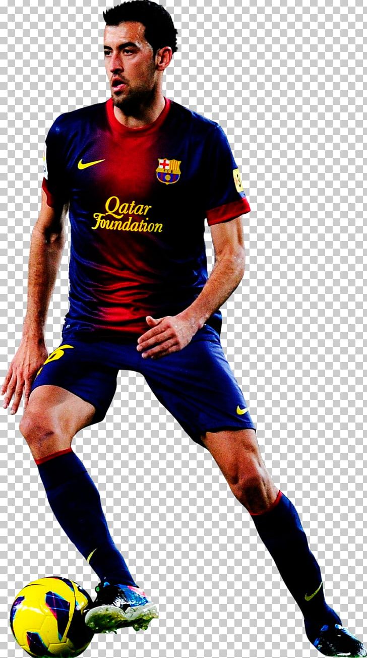 Sergio Busquets Spain National Football Team FC Barcelona Football Player PNG, Clipart, Ball, Barcelona Players, Blue, Clothing, Defender Free PNG Download