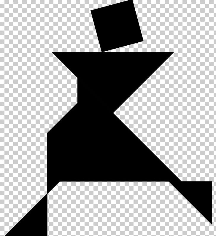 Tangram Free Puzzle Game PNG, Clipart, Angle, Black, Black And White, Chap, Clip Art Free PNG Download