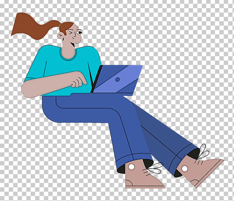 Lady Sitting On Chair PNG, Clipart, Angle, Cartoon, Character, Hm, Joint Free PNG Download