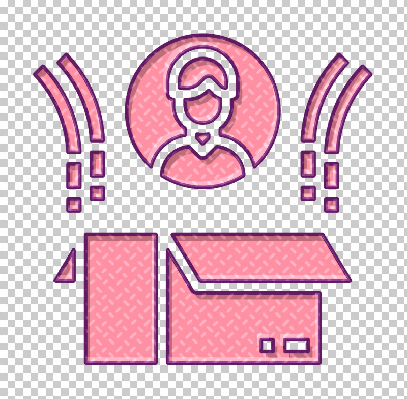 Management Icon Box Icon PNG, Clipart, Box Icon, Line, Logo, Management Icon, Pink Free PNG Download