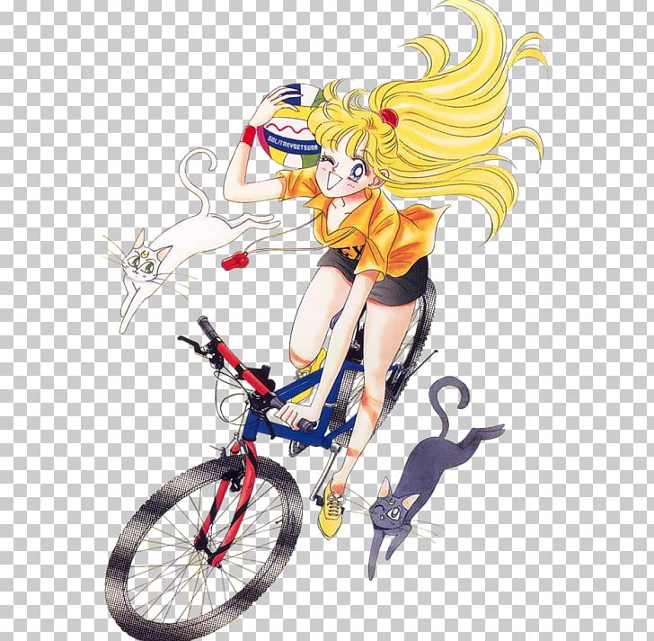 Sailor Moon Sailor Venus Artemis Art Book Sailor Senshi PNG, Clipart, Bicycle, Bicycle Accessory, Bicycle Frame, Cycling, Fictional Character Free PNG Download