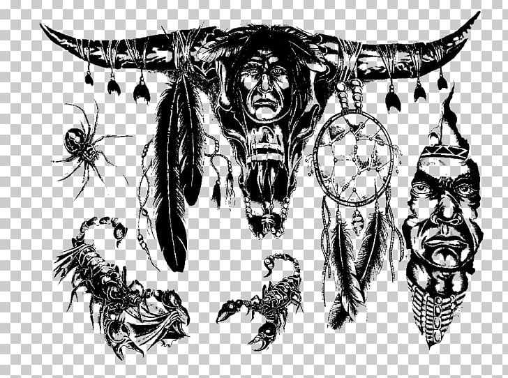 Tattoo Artist Flash PNG, Clipart, Art, Black And White, Bone, Comic, Demon Free PNG Download