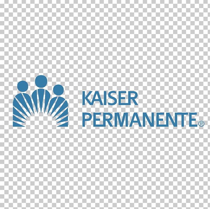 Logo Kaiser Permanente Organization Graphics Brand PNG, Clipart, Area, Blue, Brand, Kaiser Permanente, Line Free PNG Download