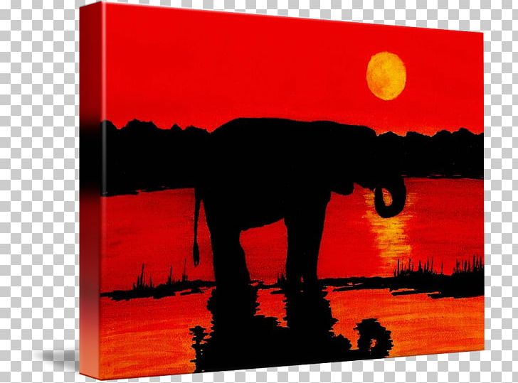Silhouette Art Canvas Print Painting PNG, Clipart, African American, African Sunset, Art, Canvas, Canvas Print Free PNG Download