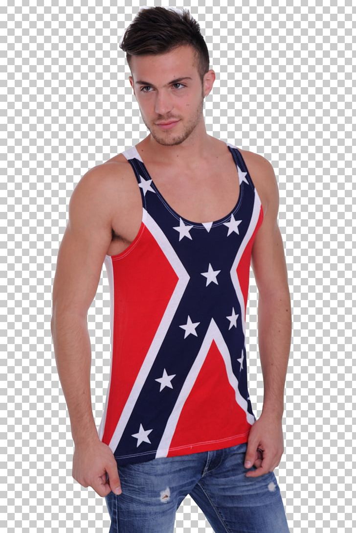 T-shirt Confederate States Of America Top Sleeveless Shirt Dixie PNG, Clipart, Clothing, Confederate States Of America, Dixie, Muscle, Neck Free PNG Download