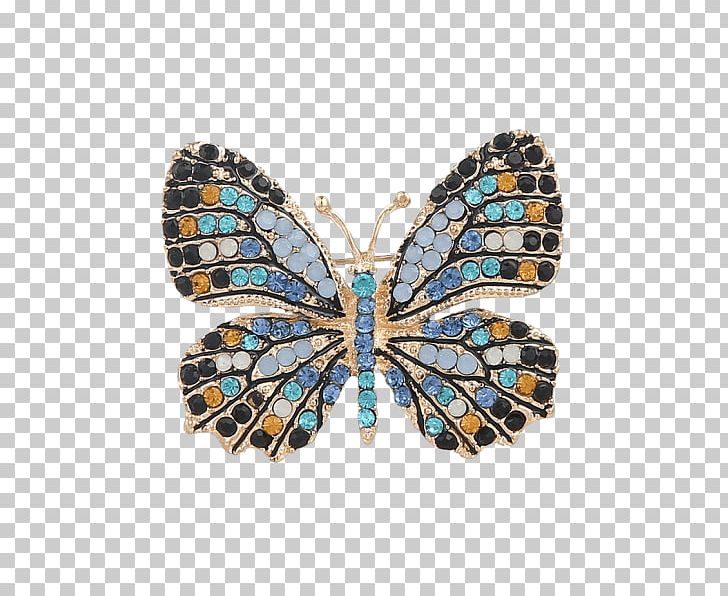 Brooches & Pins Butterfly Imitation Gemstones & Rhinestones Jewellery PNG, Clipart, Blue, Brilliant, Brooch, Brush Footed Butterfly, Butterfly Free PNG Download