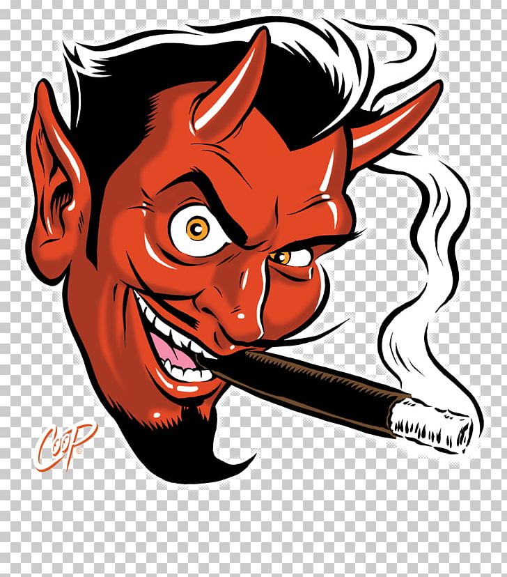 Devils advocate demon face