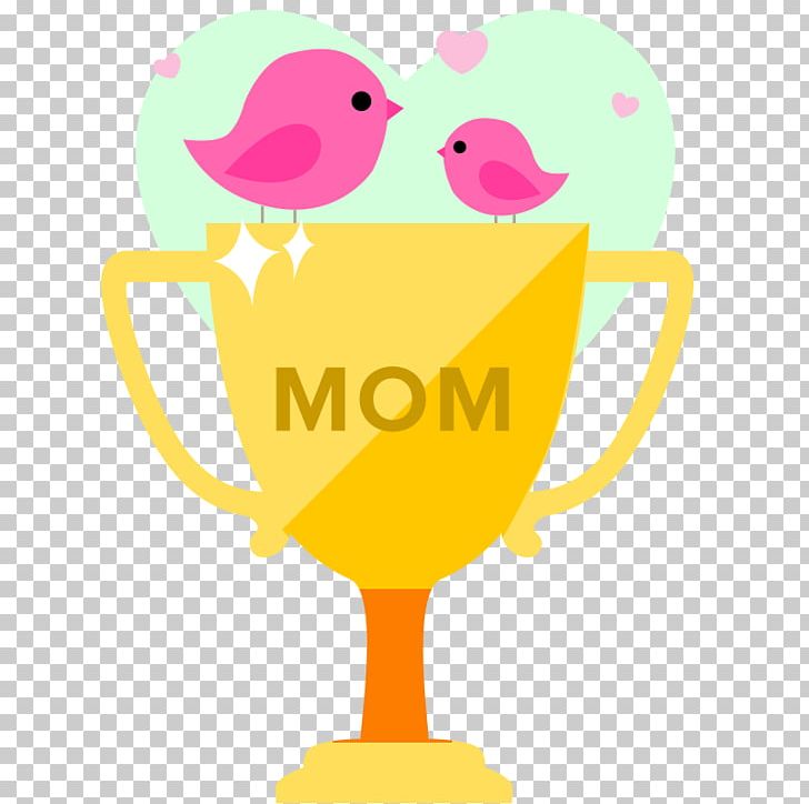 Mother's Day Trophy PNG, Clipart, Award, Beak, Competition, Cup, Drawing Free PNG Download
