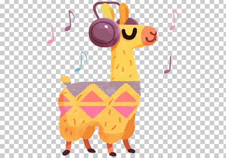 Sticker Llama Telegram Wall Decal PNG, Clipart, Animation, Art, Bumper Sticker, Character Design, Decal Free PNG Download