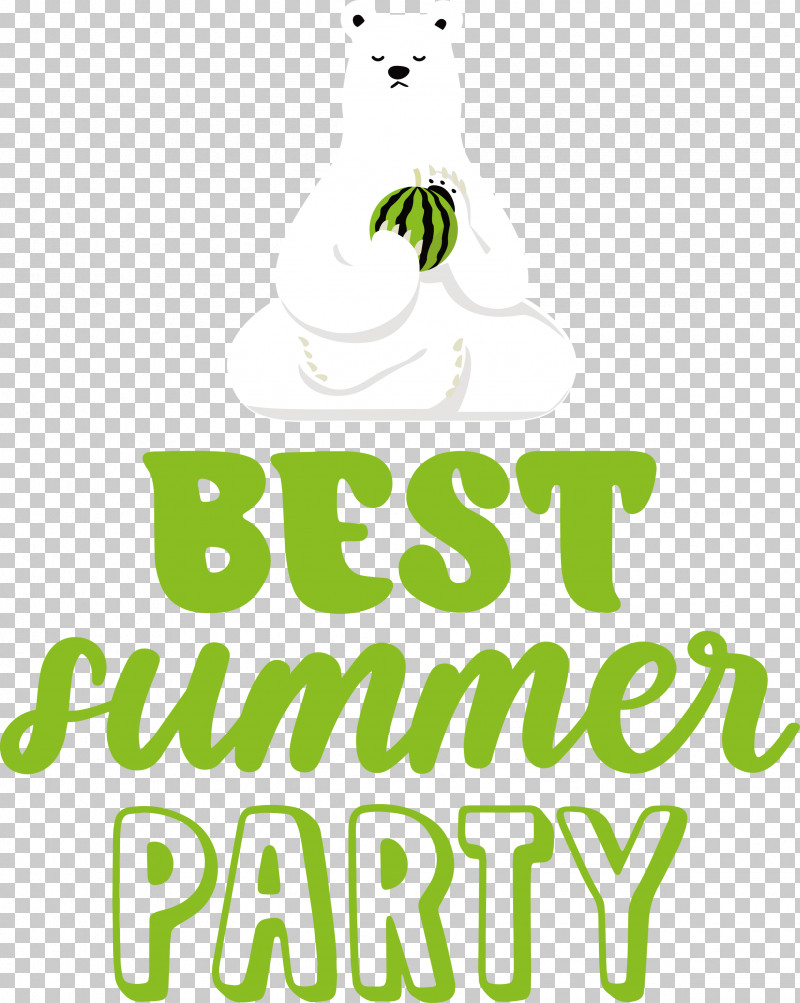 Best Summer Party Summer PNG, Clipart, Flower, Green, Happiness, Leaf, Logo Free PNG Download