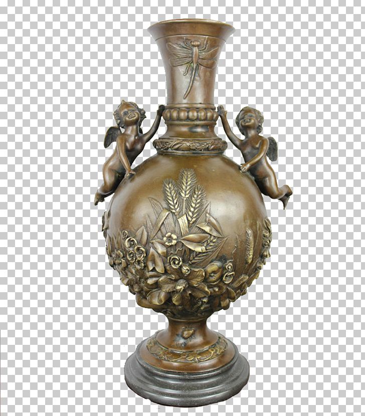European Style Vase PNG, Clipart, Barware, Brass, Bronze, Bronze Sculpture, Chinese Style Free PNG Download