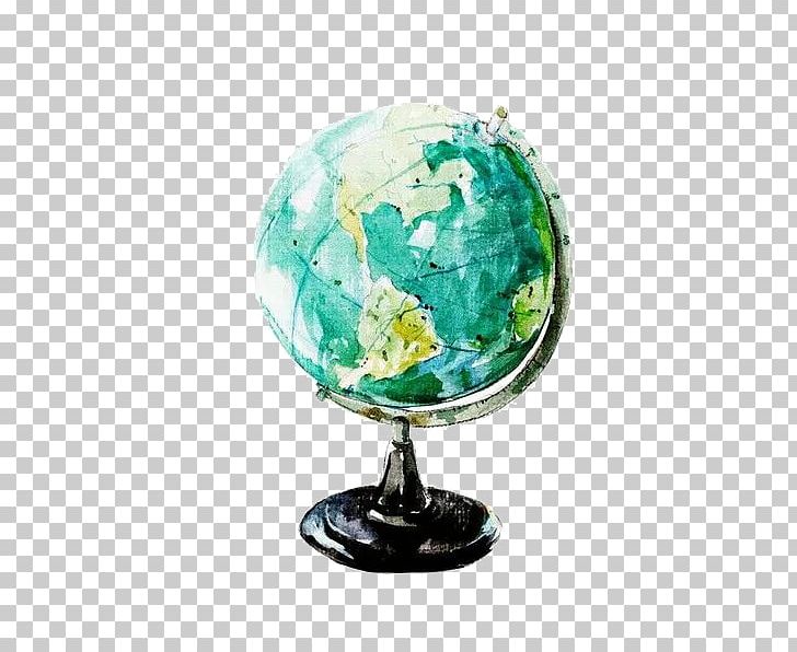 Globe Watercolor Painting PNG, Clipart, Art, Drawing, Fresh, Globe, Hand Free PNG Download