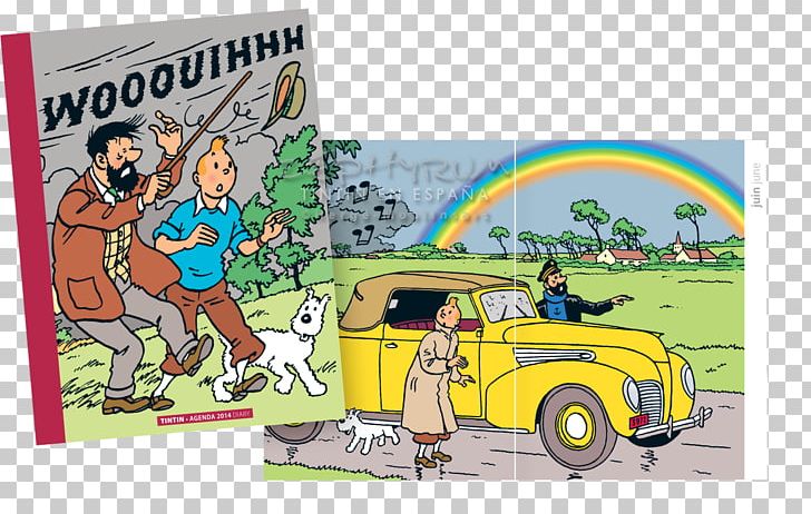 Cartoon Comics The Adventures Of Tintin PNG, Clipart, Adventures Of Tintin, Advertising, Art, Automotive Design, Car Free PNG Download
