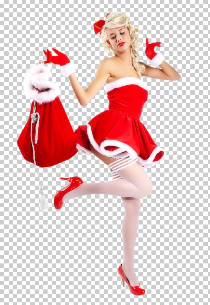 Santa Claus Pin Up Girl Photography Png Clipart Christmas Clothing Costume Fictional 