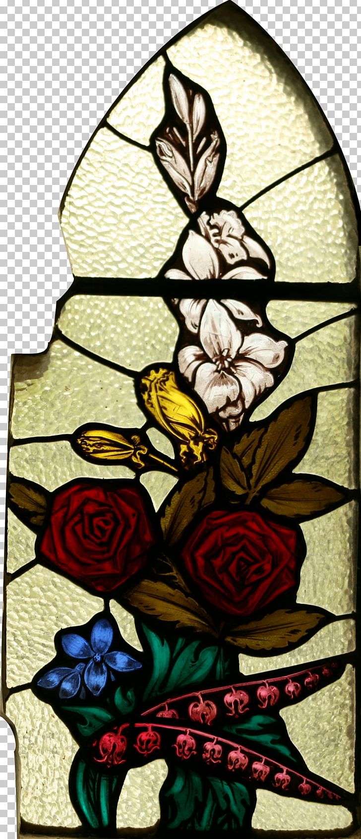 Stained Glass Flower Window PNG, Clipart, Flower, Stained Glass, Window Free PNG Download