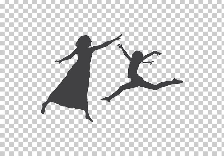 Silhouette Woman PNG, Clipart, Animals, Black, Black And White, Encapsulated Postscript, Jumping Free PNG Download