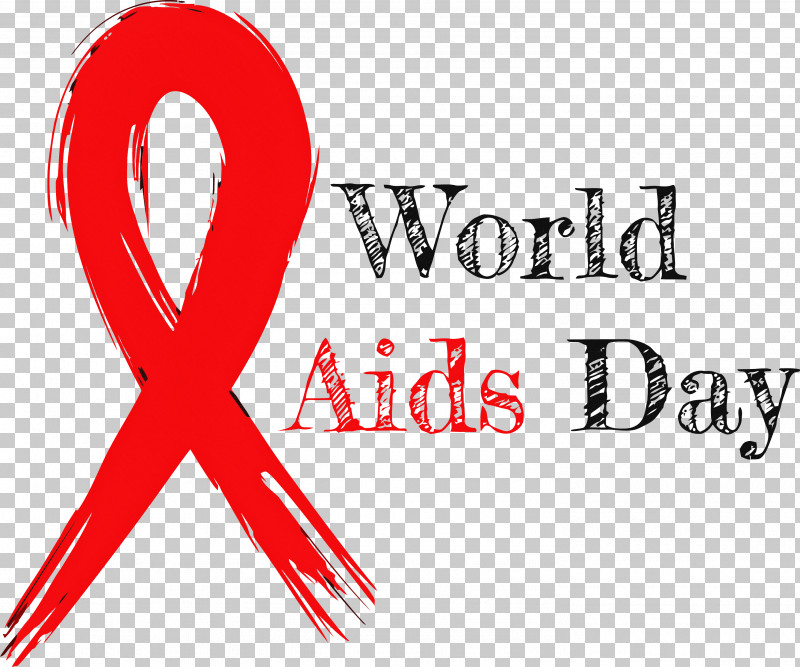 World Aids Day PNG, Clipart, Line, Logo, Red, Text, World Aids Day Free PNG Download