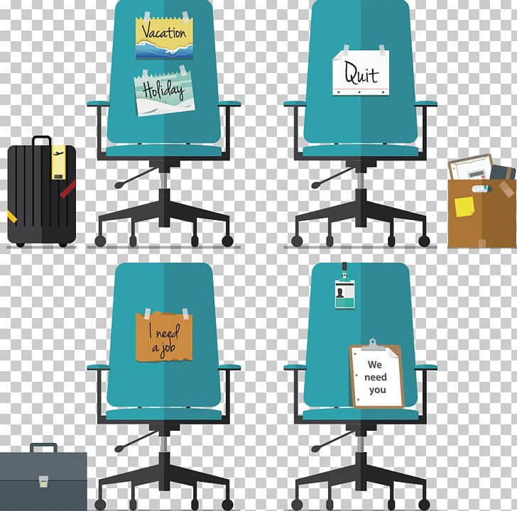 Office Chair Flat Design Apartment PNG, Clipart, Adobe Illustrator, Apartment, Beach Chair, Briefcase, Cartoon Chair Free PNG Download