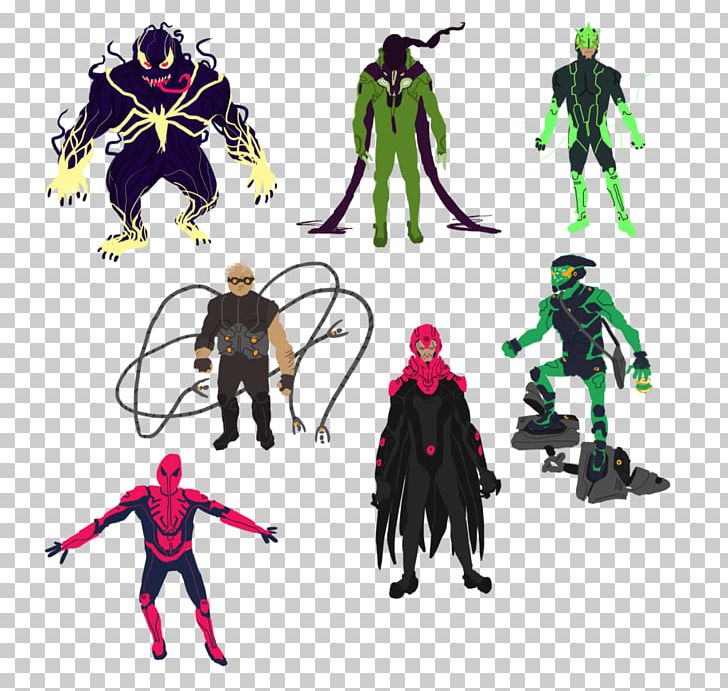 Spider-Man Venom Electro Supervillain Sinister Six PNG, Clipart, Action Figure, Antivenom, Art, Comic Book, Concept Art Free PNG Download