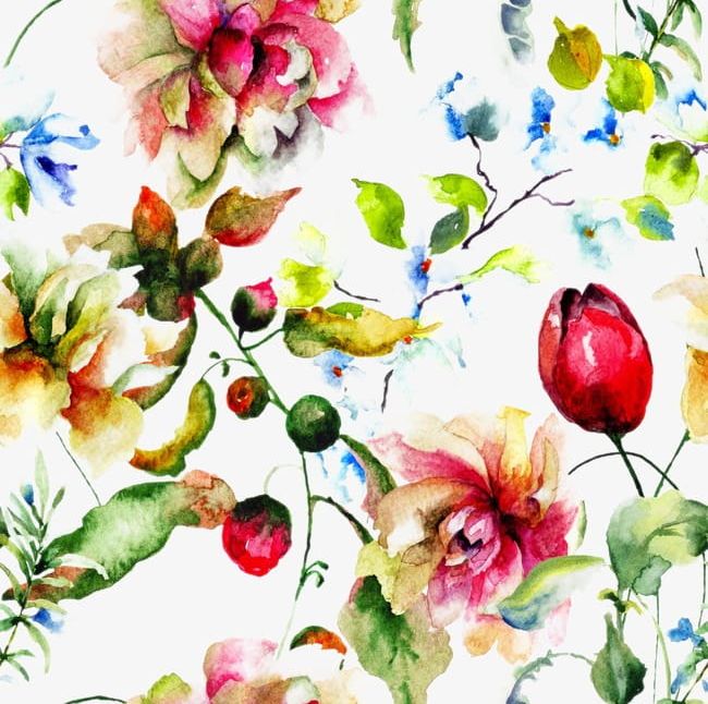 Beautiful Watercolor Flowers Background PNG, Clipart, Background, Background Clipart, Background Picture, Beautiful, Beautiful Clipart Free PNG Download