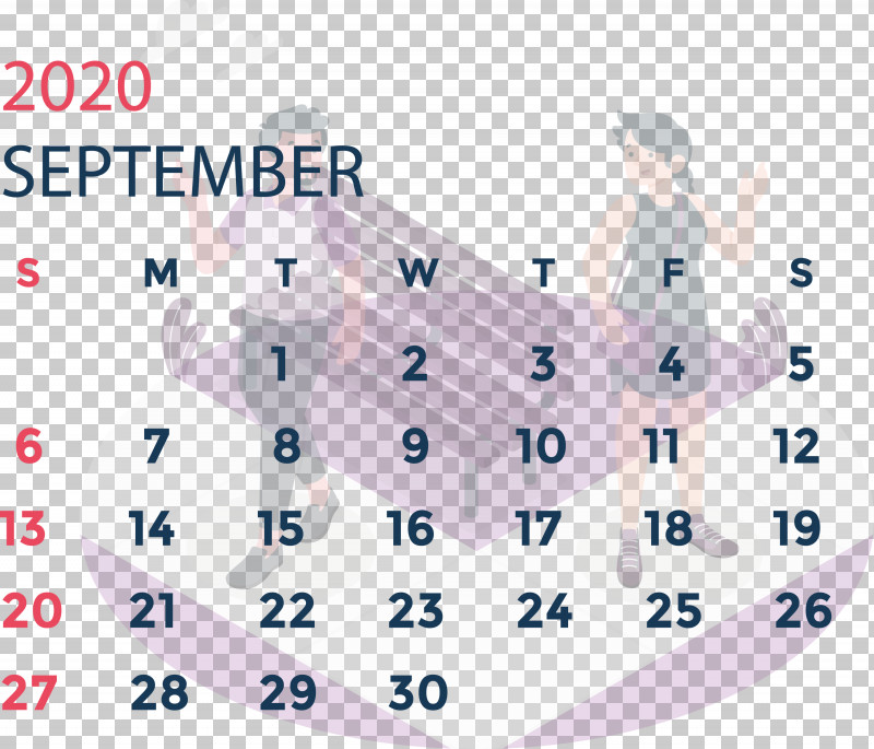 September 2020 Calendar September 2020 Printable Calendar PNG, Clipart, Area, Line, Meter, Organization, September 2020 Calendar Free PNG Download