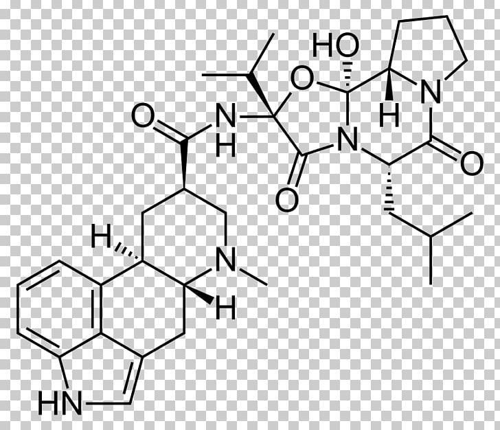 Ergoloid Indole Ergot Dihydroergocristine Chemical Substance PNG, Clipart, Alkaloid, Angle, Area, Black And White, Category Free PNG Download