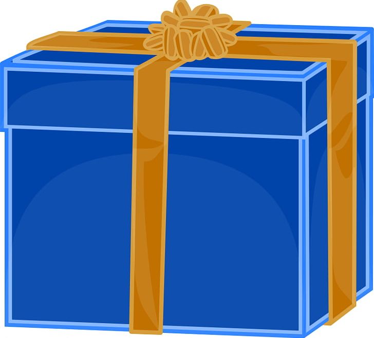Gift Decorative Box PNG, Clipart, Birthday Presents Clipart, Blue, Box, Christmas Gift, Cobalt Blue Free PNG Download