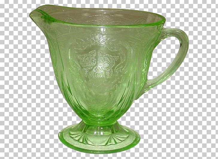 Jug Depression Glass Milk Glass Tableware PNG, Clipart, Antique, Atlas, Carnival Glass, Creamer, Cup Free PNG Download