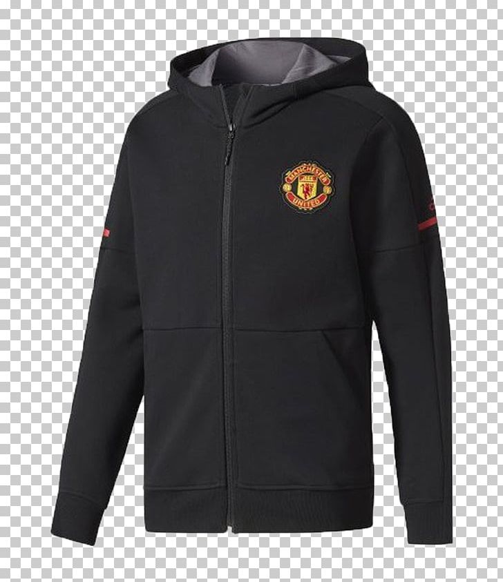 Manchester United F.C. Hoodie Tracksuit Premier League PNG, Clipart, Adidas, Anthem, Black, Brand, Clothing Free PNG Download
